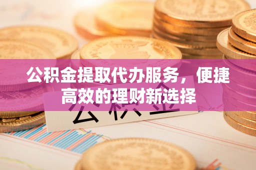 荆州公积金提取代办服务，便捷高效的理财新选择