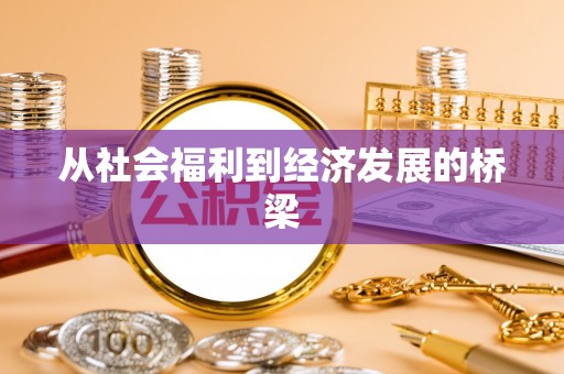 荆州从社会福利到经济发展的桥梁