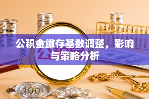 荆州公积金缴存基数调整，影响与策略分析