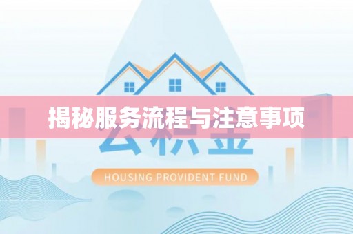 荆州揭秘服务流程与注意事项
