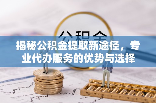 荆州揭秘公积金提取新途径，专业代办服务的优势与选择