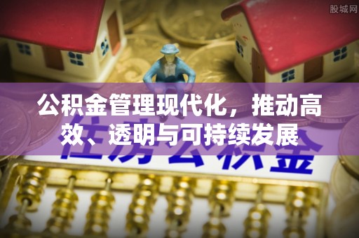 荆州公积金管理现代化，推动高效、透明与可持续发展