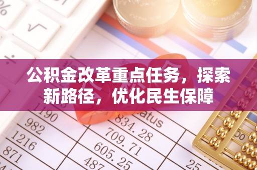 荆州公积金改革重点任务，探索新路径，优化民生保障