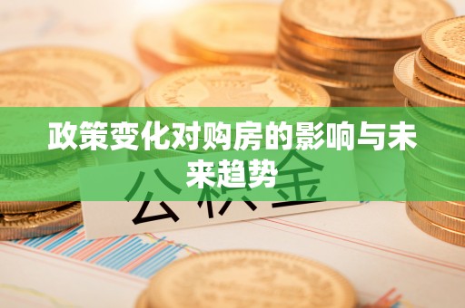 荆州政策变化对购房的影响与未来趋势