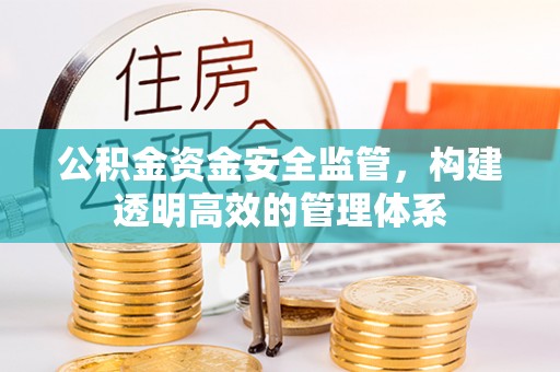荆州公积金资金安全监管，构建透明高效的管理体系