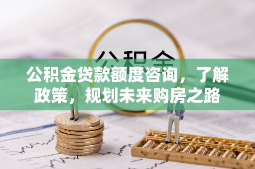 荆州公积金贷款额度咨询，了解政策，规划未来购房之路