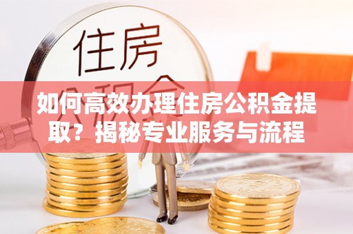 荆州如何高效办理住房公积金提取？揭秘专业服务与流程