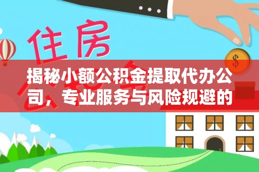 荆州揭秘小额公积金提取代办公司，专业服务与风险规避的平衡艺术