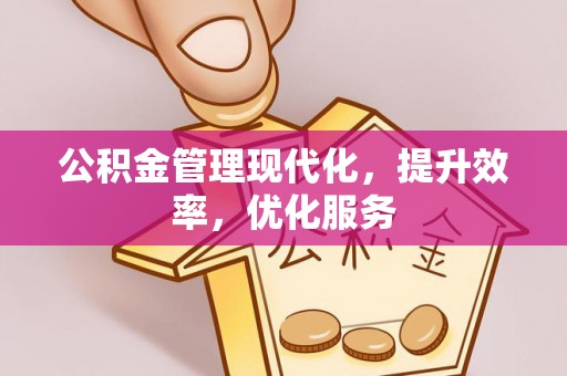 荆州公积金管理现代化，提升效率，优化服务