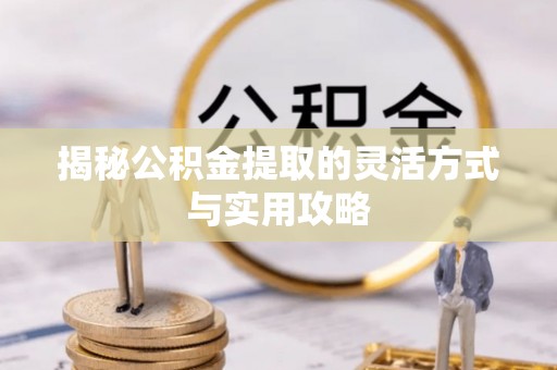 荆州揭秘公积金提取的灵活方式与实用攻略