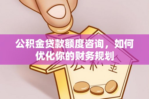 荆州公积金贷款额度咨询，如何优化你的财务规划