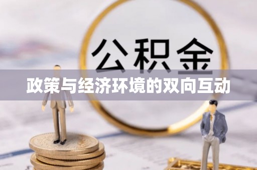 荆州政策与经济环境的双向互动