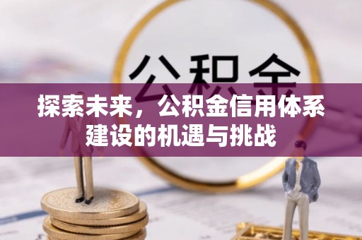 荆州探索未来，公积金信用体系建设的机遇与挑战