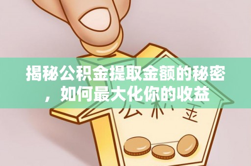 荆州揭秘公积金提取金额的秘密，如何最大化你的收益