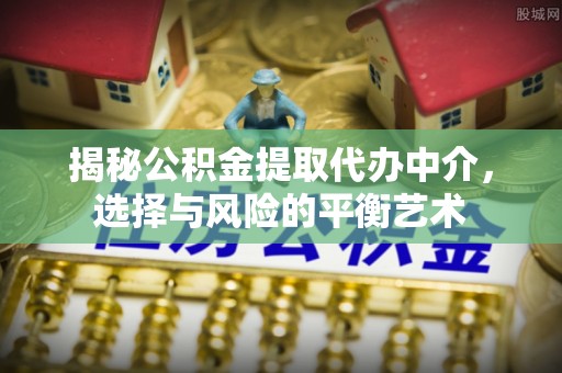 荆州揭秘公积金提取代办中介，选择与风险的平衡艺术