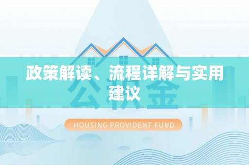 荆州政策解读、流程详解与实用建议